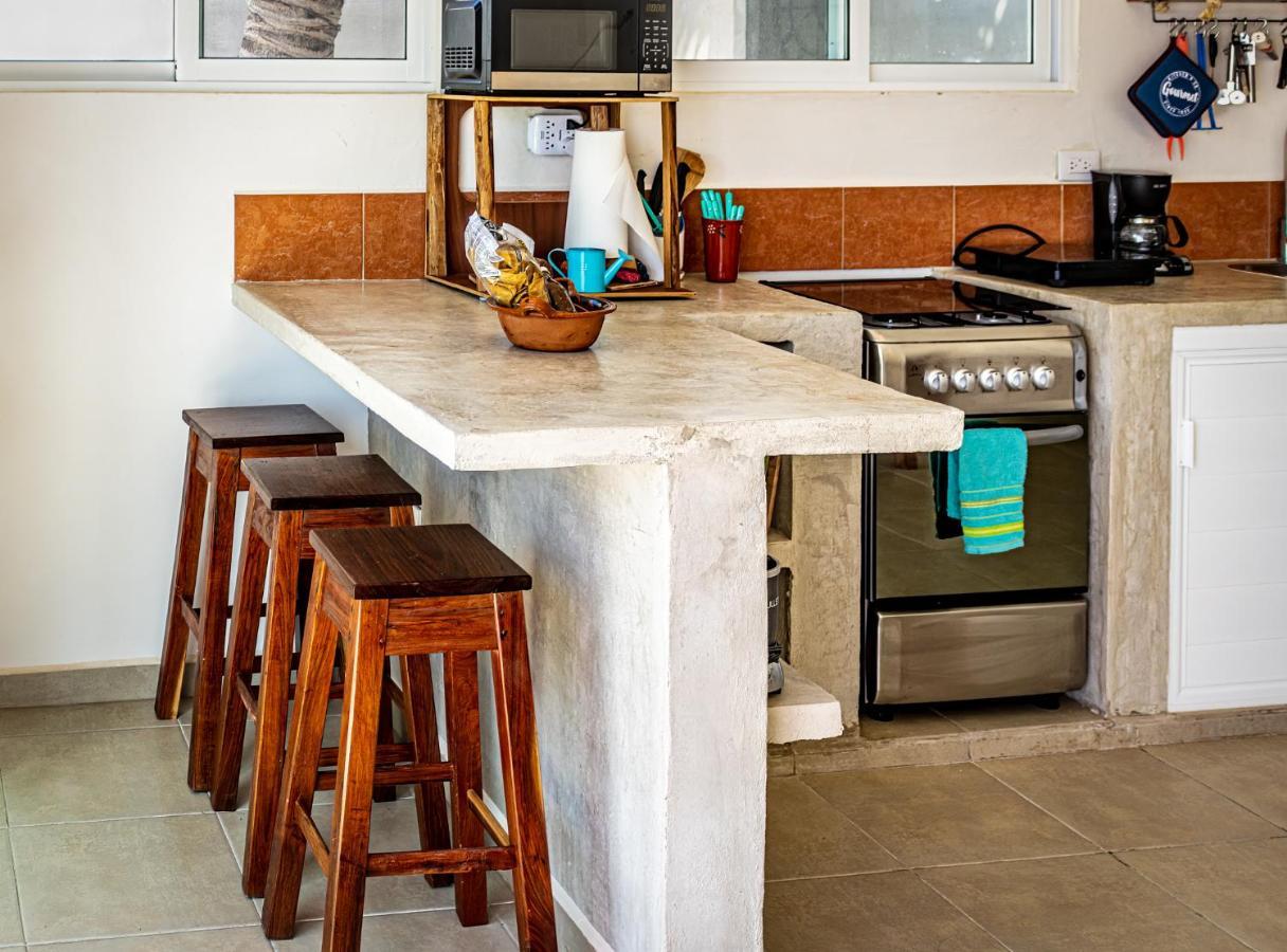 Oceanfront Casita Coral Appartement Chelem Buitenkant foto